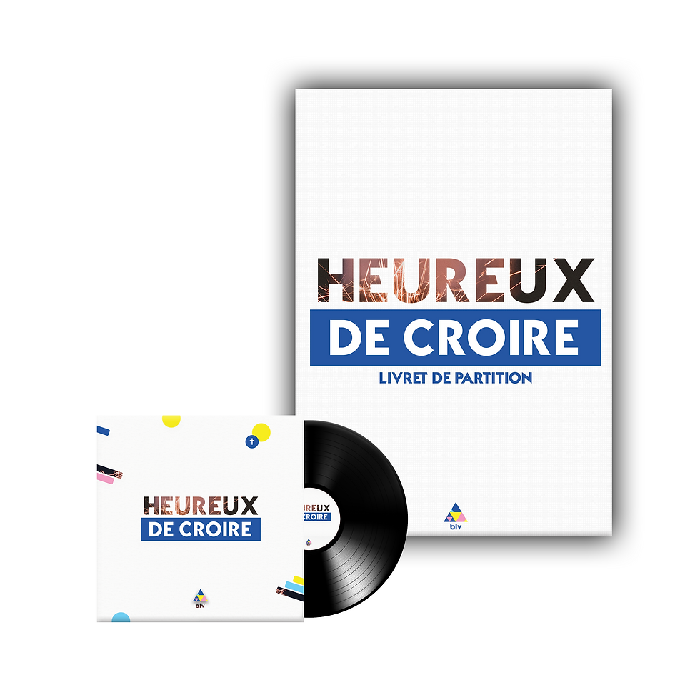 Holi | Pack album « Heureux de croire » et partitions (PDF)